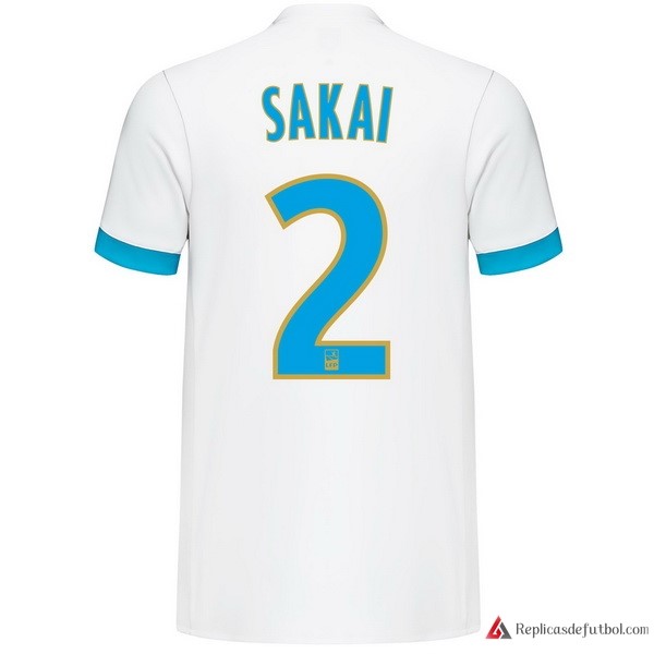 Camiseta Marsella Primera equipación Sakai 2017-2018
